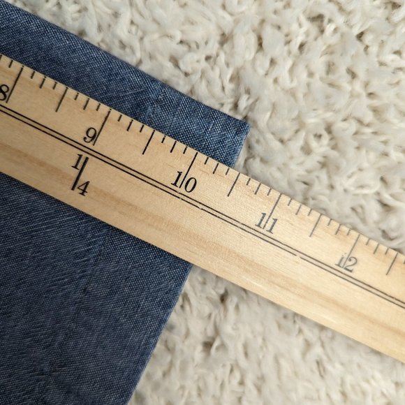 Wrangler* Men's Short Sleeve Button Down Curved Hem Double Pocket Shirt~ Medium - Picture 9 of 9